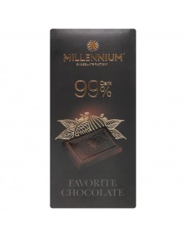 Rūgtā šokolāde Millennium Favorite 99% 100 g